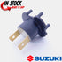 New Suzuki Headlight Bulb Adapter Assembly GSXR GSX Katana OEM 34175-33E50