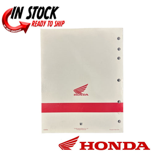 HONDA SERVICE MANUAL REPAIR BOOK 2008-2024 XR650L OEM AUTHENTIC 61MY662