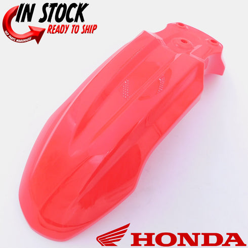 HONDA FRONT FENDER 2013-2024 CRF50F GENUINE OEM NEW 61100-GEL-A80ZA