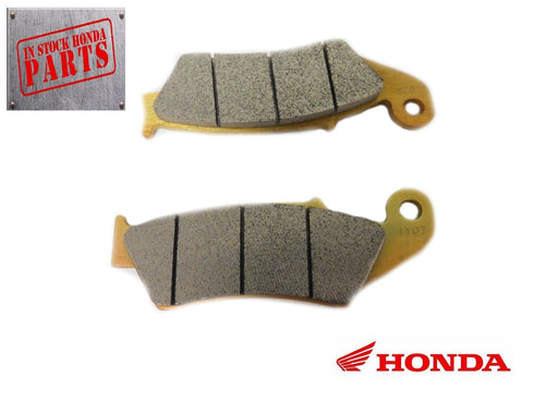 Honda CR CRF 125 150 250 450 230 650 125 F X R OEM Front Brake Pad Set
