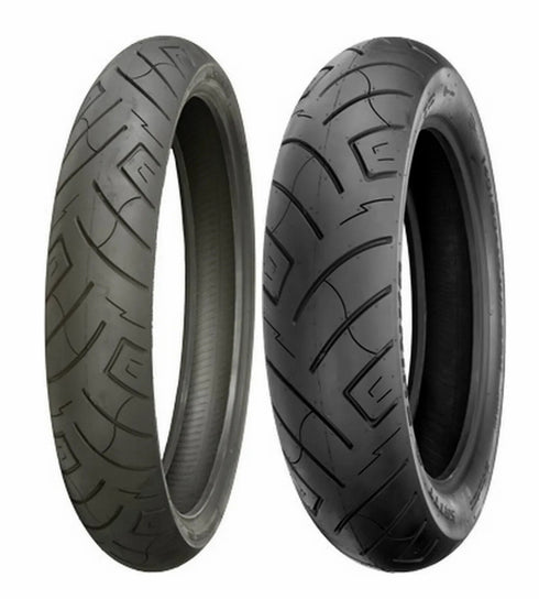 New Shinko 120/70-21 & 140/70B18 777 H.D. Tire Set For Harley-Davidson & Customs