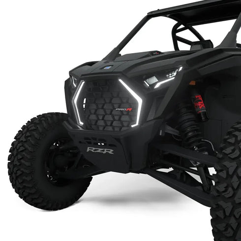 POLARIS LOW PROFILE FRONT BUMPER MATTE BLACK 2025 RZR PRO R / PRO S OEM