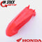 HONDA FRONT FENDER EXTREME RED 2014-2018 CRF125 F/FB GENUINE OEM 61100-K28-910ZA