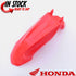 HONDA FRONT FENDER EXTREME RED 2014-2018 CRF125 F/FB GENUINE OEM 61100-K28-910ZA