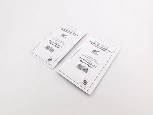 HONDA BRAKE PAD KIT FRONT 2001-2017 GOLDWING GL1800 & F6B OEM NEW