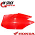 HONDA RIGHT / LEFT SIDE COVER NUMBER PLATE PLASTIC 2022-2025 CRF250F OEM