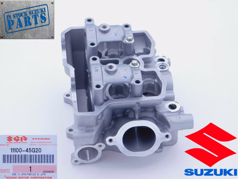 SUZUKI CYLINDER HEAD ASSY 11100-45G20 NEW OEM LTR-450 06-09 LT-R450 QUADRACER