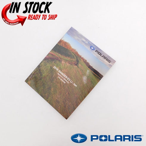 POLARIS SERVICE MANUAL BOOK 2016 RANGER EV LI-ION OEM GENUINE 9926596