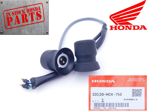 HONDA FOURTRAX TRX300 TRX 300 2X4, 4X4  ATV HEADLIGHT SOCKET HARNESS GENUINE OEM