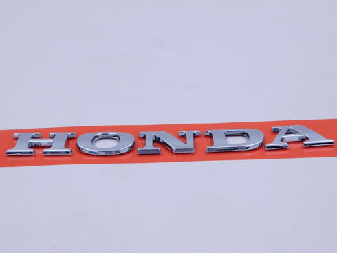 New Genuine Honda Front Chrome Garnish Emblem 2005-2017 GL1800 F6B Windscreen