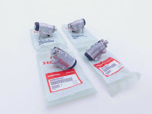 HONDA FRONT BRAKE WHEEL CYLINDERS KIT (ALL 4) TRX350 RANCHER / FOURTRAX 300 OEM