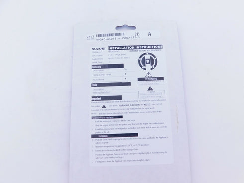 SUZUKI GSX-R 600 GSX-R 750 GSX-R 1000 HAYABUSA CARBON FIBER FUEL CAP TRIM NEW