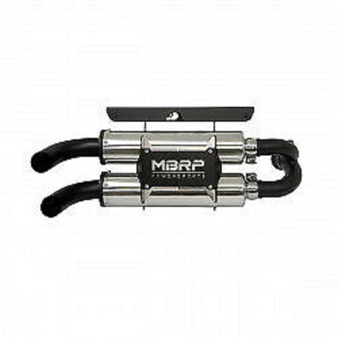 2014 Polaris RZR 1000 Dual Muffler Pipe Exhaust MBRP PowerTech 4 XP