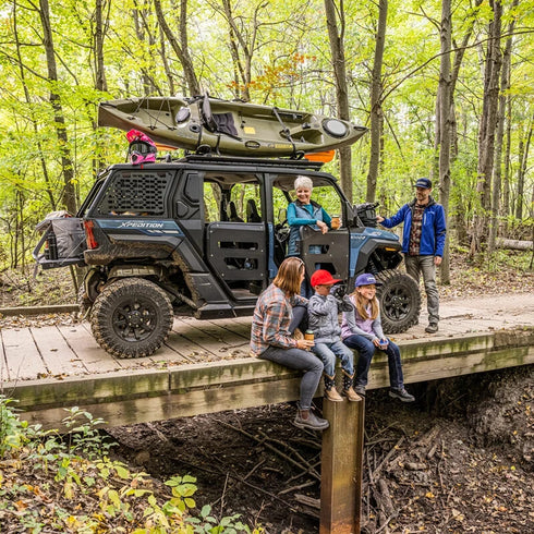 POLARIS REAR WINDOW MOLLE PANELS 2024-25 XPEDITION ADV / XPEDITION ADV 5 OEM