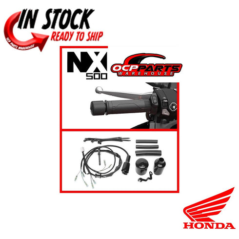 HONDA HEATED GRIPS WITH ATTACHMENT KIT 2024-25 NX500 OEM GENUINE