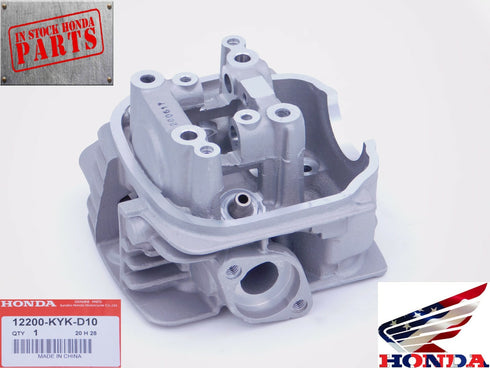 HONDA CYLINDER HEAD 2019-2024 CRF110F GENUINE OEM 12200-KYK-D10 NEW