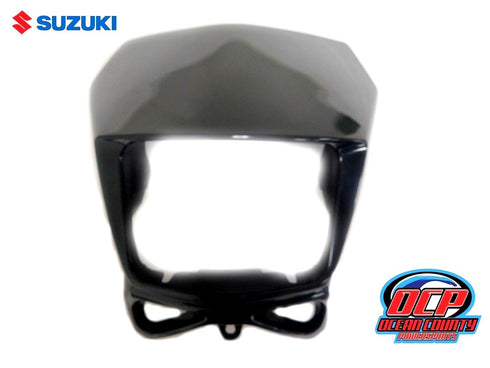 2002 - 2023 SUZUKI DR-Z DRZ 400S SM DR 650 200 OEM HEAD LIGHT FACE COVER BLACK