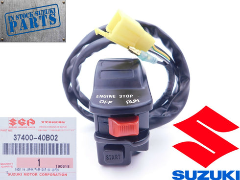 1987 - 2006 SUZUKI LT80 LT 80 QUADSPORT LH HANDLE STOP SWITCH 37400-40B02 OEM