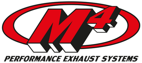 M4 EXHAUST FULL SYSTEM CARBON MUFFLER 2017-2022 KAWASAKI NINJA 650 AUTHENTIC