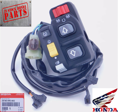 HONDA LEFT HANDLE ELECTRIC SHIFT SWITCH 2015-2019 TRX420 RANCER NEW GENUINE