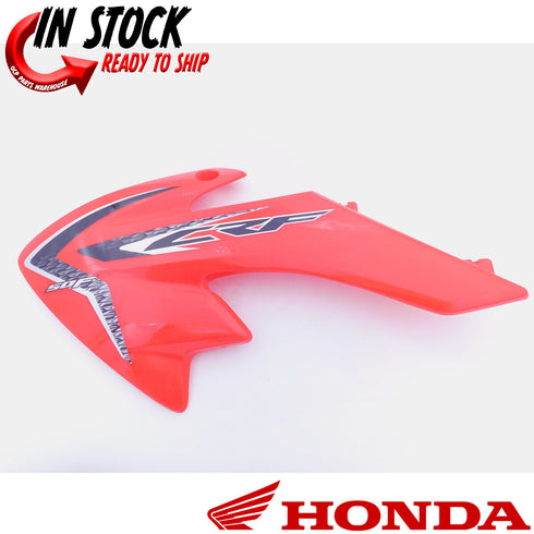 HONDA LEFT TANK SHROUD SET 2013-2022 CRF50F GENUINE OEM NEW 17555-GEL-A80ZA