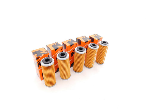 HUSQVARNA KTM 5 OIL FILTERS 250 350 400 450 500 530 SX XCF SXF EXC 77338005100