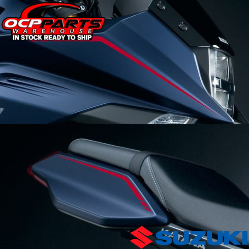 NEW 2020 - 2024 GENUINE SUZUKI KATANA 1000 "THE EDGE" RED BODY DECAL SET
