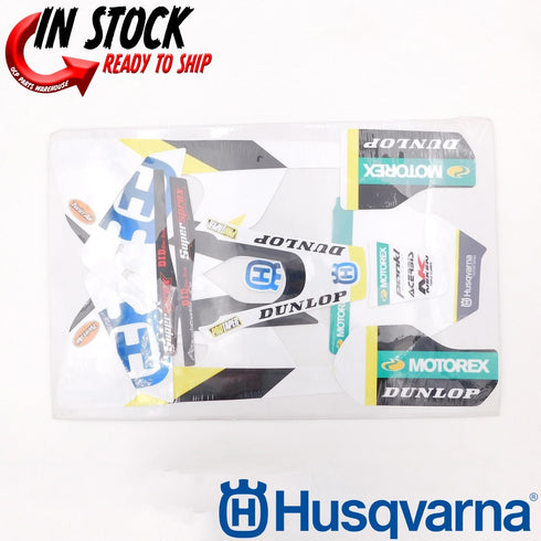 HUSQVARNA FACTORY GRAPHIC KIT 2017-2023 TC50 / 2020-23 EE5 / 18-23 TC50 MINI OEM