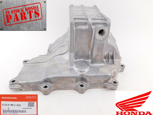 Honda Engine Genuine Oil Pan 2007 - 2023 CBR600RR OEM 11210-MFJ-D01