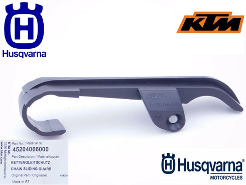 KTM/HUSQVARNA CHAIN SLIDER  SX 50 2009-2017 GENUINE OEM NEW 45204066000