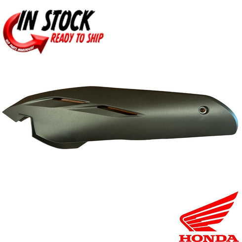 HONDA MUFFLER PROTECTOR GUARD 2023-2025 CRF300L RALLY OEM GENUINE 18340-K1T-EBO