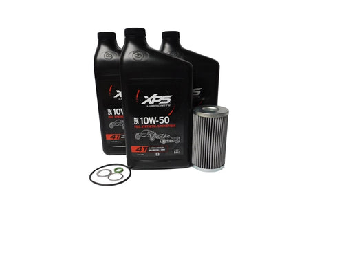 CAN AM Full Synthetic Oil Change 999T Kit 10W50 24-2025 MAVERICK R OEM 9779501