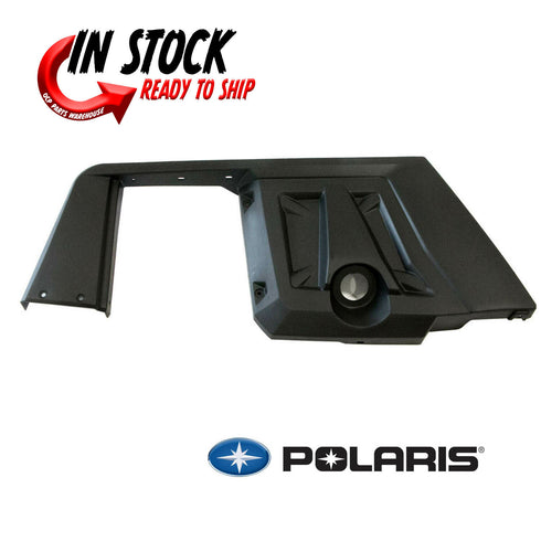 Polaris Fender with Rocker, Rear, Right Side,Gloss Black 5437567-070