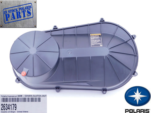 Polaris 2634179 Outer Clutch Cover Seal 2012-2019 XP 4 RZR Ranger 1000 900 570