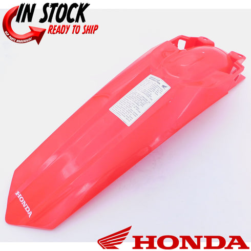 HONDA REAR FENDER 2017-2020 CRF450R RX 2018-2021 CRF250R/RX GENUINE OEM NEW