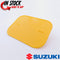 SUZUKI FRONT NUMBER PLATE (YELLOW) 1978-1995 JR50 OEM NEW 94911-04420-25Y