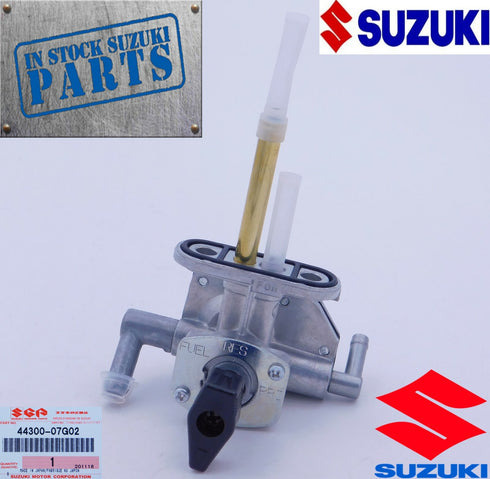 SUZUKI FUEL GAS VALVE PETCOCK 2003-2005 LTZ400 QUADSPORT PETROL OEM NEW GENUINE