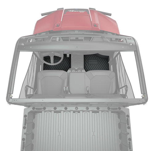 OEM Floor Mats Molded Durable Non-Slip 2018- 2021 Polaris Ranger 1000 XP 3 Seat