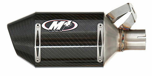 NEW YAMAHA 2006-2020 R6 M4 STREET SLAYER SLIP-ON EXHAUST CARBON MUFFLER