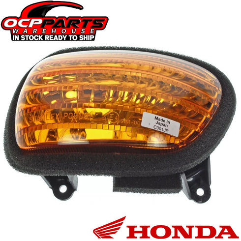 New OEM Honda 2001-2017 Goldwing 1800 GL1800 Front Left Mirror Turn Signal Lens
