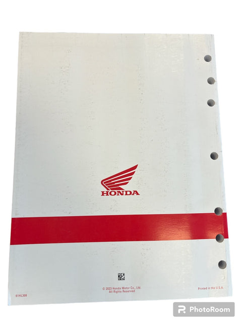 HONDA PIONEER700 M2/MD2/M4/M4D REPAIR SHOP SERVICE MANUAL BOOK 61HL307 14-24 OEM