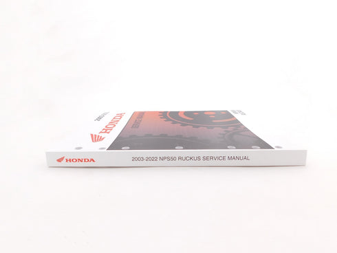 HONDA 2003 - 2024 RUCKUS NPS50 OEM SHOP MECHANIC SERVICE REPAIR MANUAL BOOK