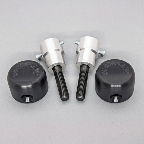 WOODCRAFT RACING FRAME SLIDER KIT BLACK PUCKS HONDA 2017-2023 CBR1000RR