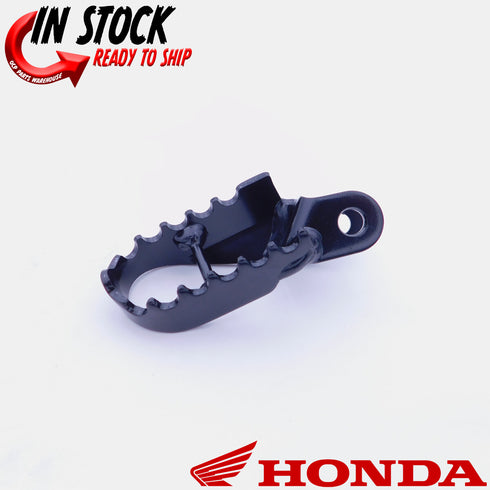 HONDA RIGHT FRONT FOOTPEG 93-2000 XR600R / 93-2022 XR650L OEM NEW 50616-MGW-305