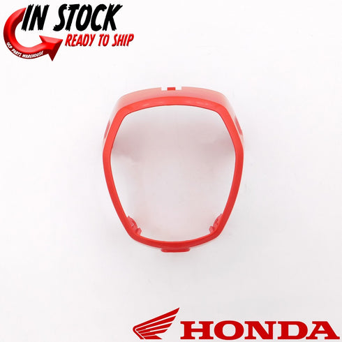 HONDA HEADLIGHT COVER FAIRING COWL 2022-2023 NAVI NVA110B OEM NEW PATRIOT RED