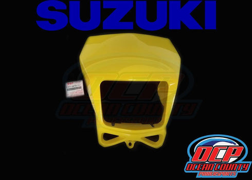 2002 - 2024 SUZUKI DR-Z DRZ 400S SM DR 200 650 OEM HEAD LIGHT COVER FACE YELLOW