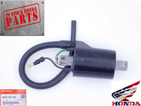 GENUINE HONDA IGNITION COIL 1989-1997 CR 125 R 96-04 XR 400 R SPARK PLUG OEM