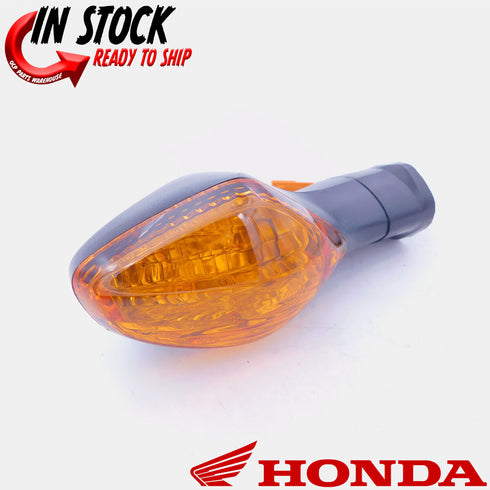 NEW HONDA LEFT REAR TURN SIGNAL 2013-2016 CRF250L BLINKER LENS BULB OEM NEW