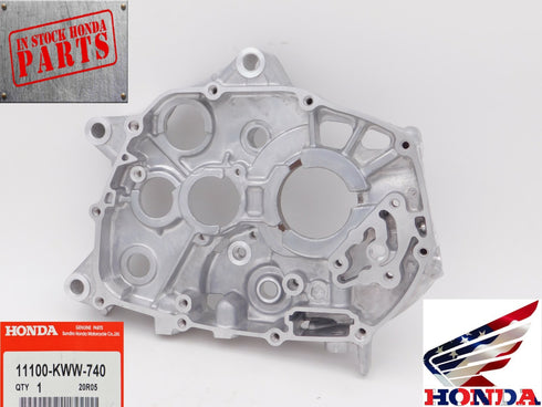 Honda Right Side Crankcase Engine Case 2013-2025 CRF110F Genuine OEM New