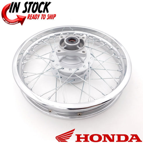 HONDA REAR WHEEL 14" RIM 2014-2025 CRF125F GENUINE OEM 42650-K28-305